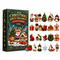 Weihnachts-Adventskalender mit 24 Mini-Bausets zum Aufhängen — 1 Stück – 1 Adventskalender 🎄